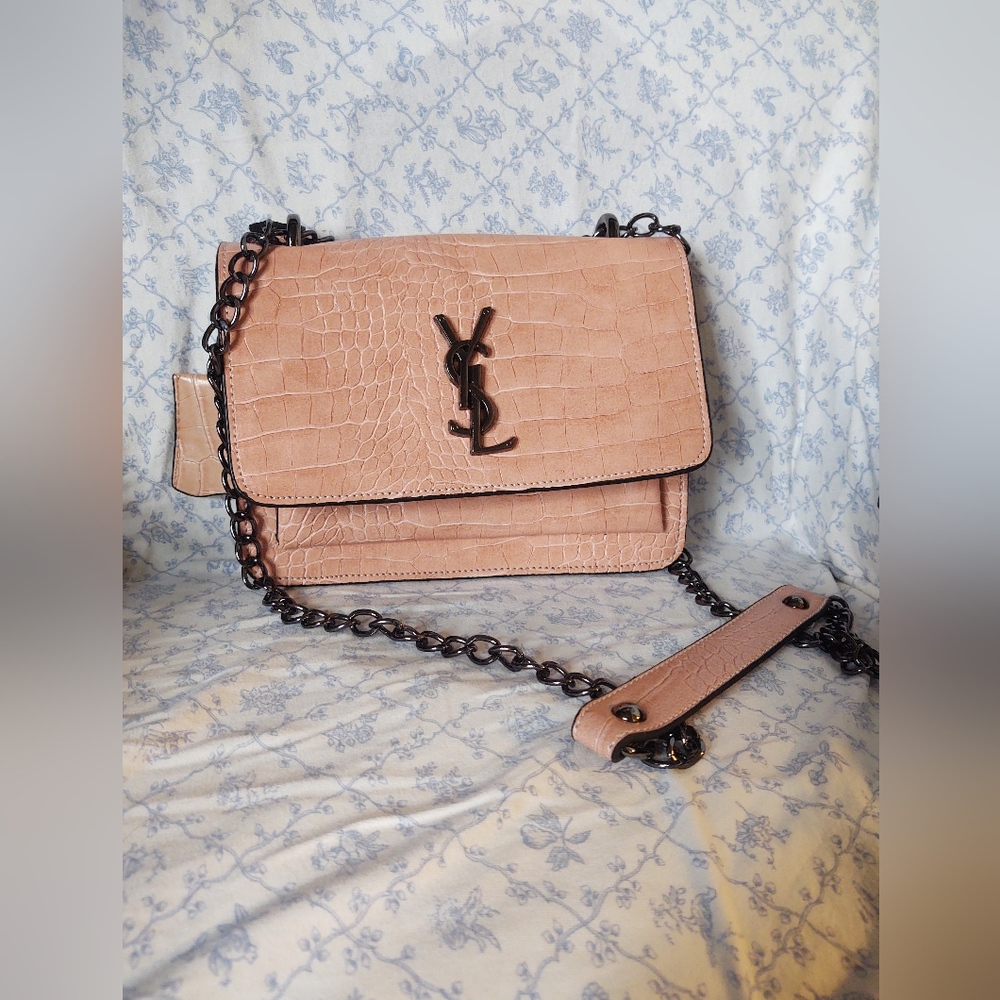 Yves Saint Laurent pink crossbody